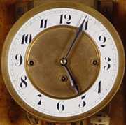 3 weight Maple Vienna Regulator Wall Clock