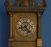 French Brass Wall Clock