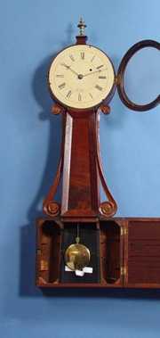 H. Tifft Period American Banjo Wall Clock
