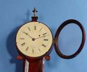 H. Tifft Period American Banjo Wall Clock