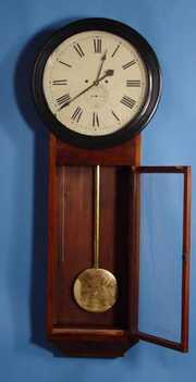 Large Atkins Rosewood Regulator Wall Clock