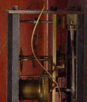 Large Victorian Pinwheel Regulator Wall Clock