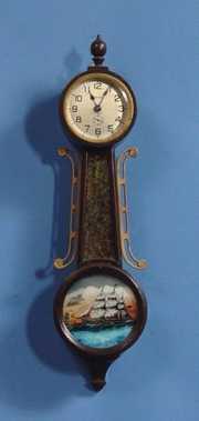 Ansonia Miniature Banjo No. 1 Wall Clock