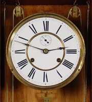 Ansonia WT DRVN Wall Clock