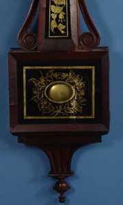 Early American Banjo Clock Signed Tift