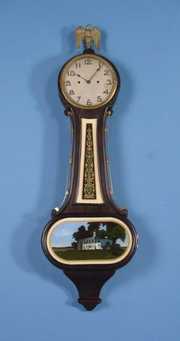 New Haven Wilson 30 Day Banjo Wall Clock