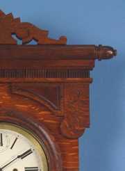 Large New Haven Viking Model Wall Clock