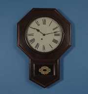 Atkins Clock Co. Schoolhouse Wall Clock