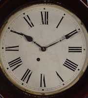 Atkins Clock Co. Schoolhouse Wall Clock