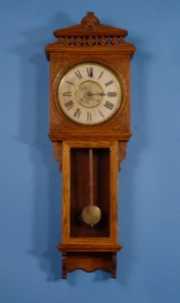 Large F.Kroeber No. 48 Regulator Wall Clock