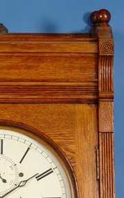 Large Oak Howard #89 Wall Clock