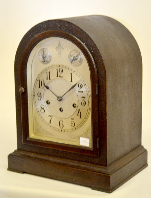 Antique Seth Thomas Mahogany Chime Mantel Clock