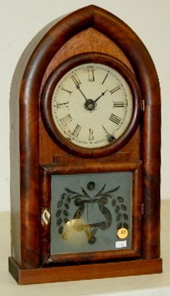 Brewster & Ingrahams Beehive Mantel Clock, T & S
