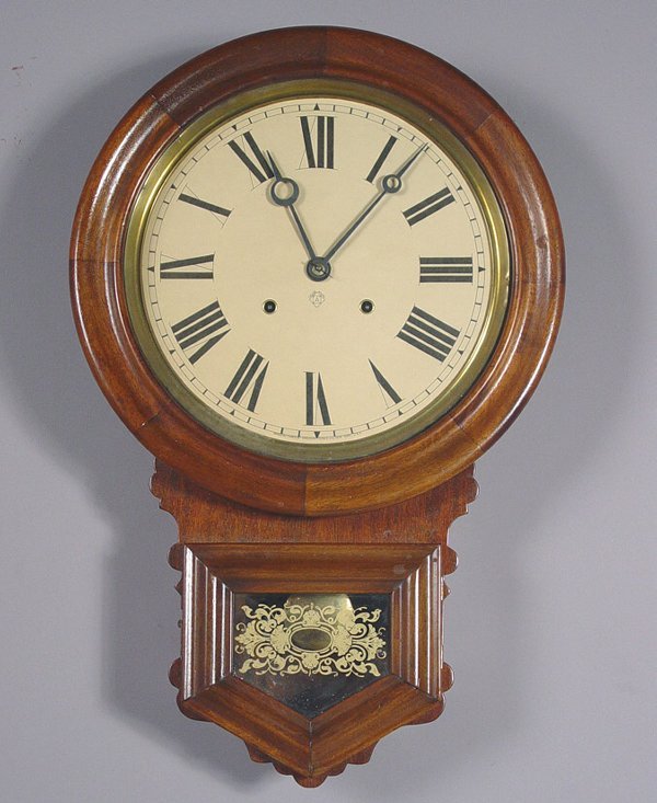 Ansonia “Schoolhouse” Wall Clock