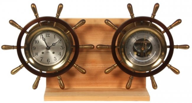 Chelsea Ship’s Bell Clock & Barometer