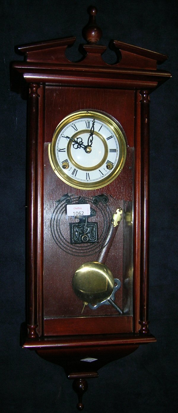 A VIENNA TYPE WALL CLOCK