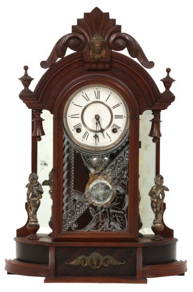 Gilbert Mirror Side Parlor Clock Â Occidental