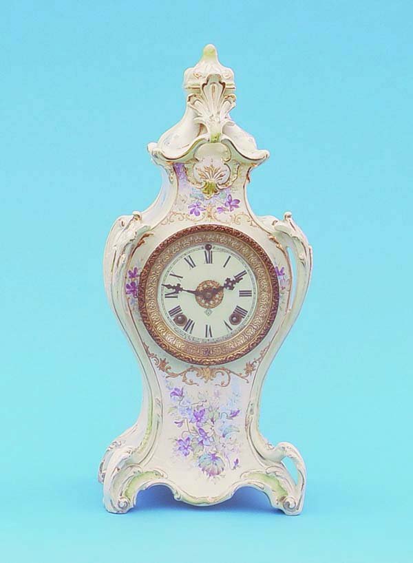 Ansonia Royal Bonn China Clock