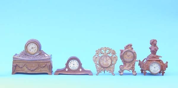 Five American Novelty Clocks