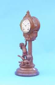 Seth Thomas & Sons Putti Lamp Post Clock