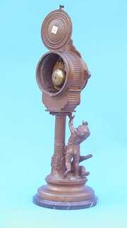 Seth Thomas & Sons Putti Lamp Post Clock