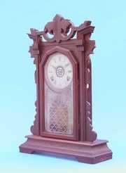 Ingraham Paldine Walnut Parlor Clock