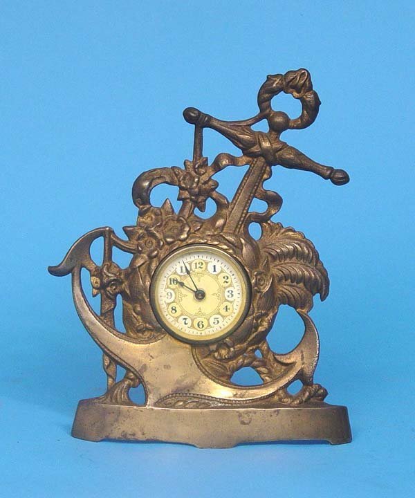 Nautical Iron Novelty Mantel Clock