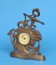 Nautical Iron Novelty Mantel Clock