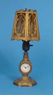 Lux Bedroom Lamp With Clock