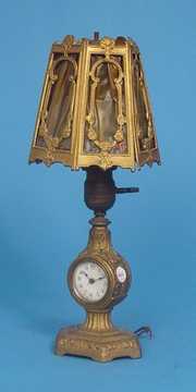 Lux Bedroom Lamp With Clock