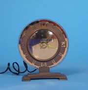 Art Deco Mirrored Electric Clock