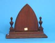 Waltham Mahogany Trapezoid Mantel Clock