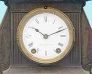 Seth Thomas & Sons Iron Urn Top Mantel Clock