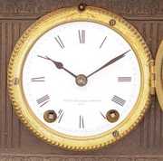 Seth Thomas & Sons Iron Urn Top Mantel Clock