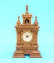 Victorian Gothic Shelf Cuckoo Clock