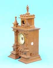 Victorian Gothic Shelf Cuckoo Clock