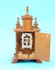 Victorian Gothic Shelf Cuckoo Clock