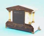 Seth Thomas White Adamantine Mantel Clock