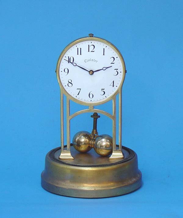 Cloister Tiffany Electric Battery Clock