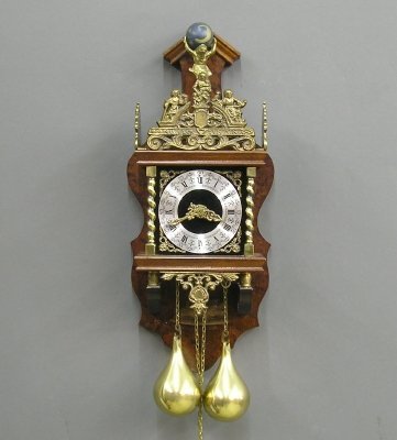 Dutch “Zaanse” type wall clock