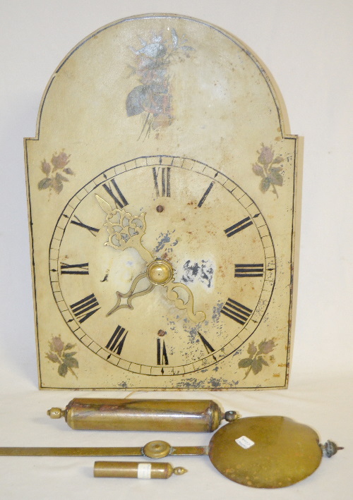 Russian Mennonite Weight Driven Wag on Wall Clock