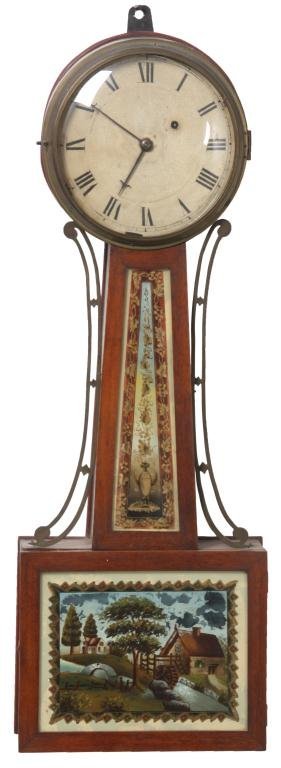 American Weight Driven Banjo Clock