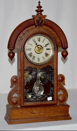 Waterbury Wood Mantel Clock, “Paris”