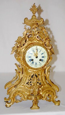 Ornate S Marti & Cie French Table Clock