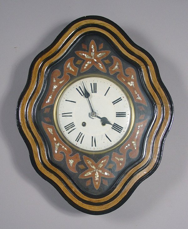 French Picture Frame Wall Clock