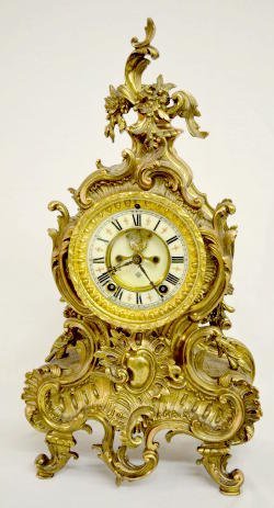 Ansonia “Majestic” Ornate Shelf Clock