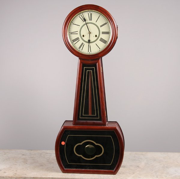 Contemporary Howard style wall clock