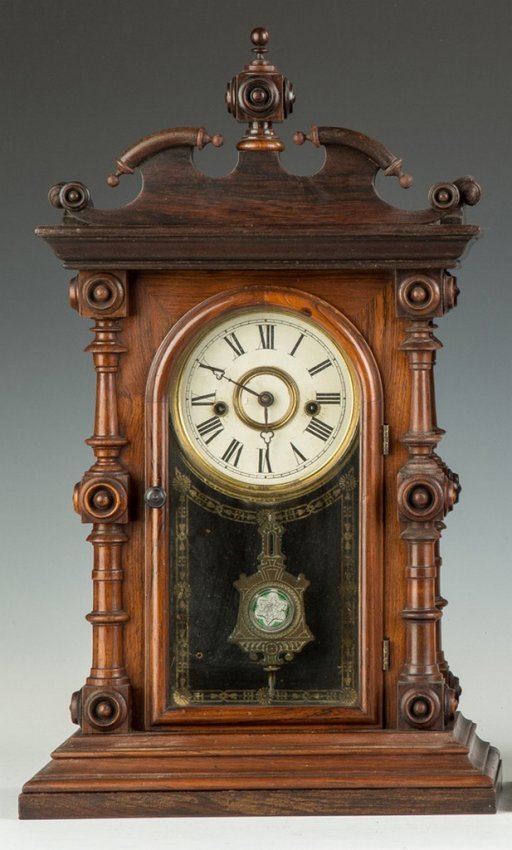 Welch Spring & Co. Cary V. P. Shelf Clock