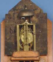 Early English WT DRVN Alarm Wall Clock