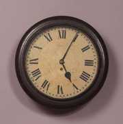 English Fusee Dial Wall Clock